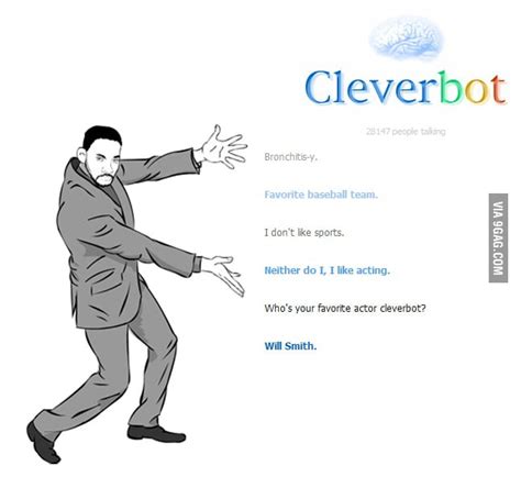 Just My Conversation With Cleverbot Today 9GAG