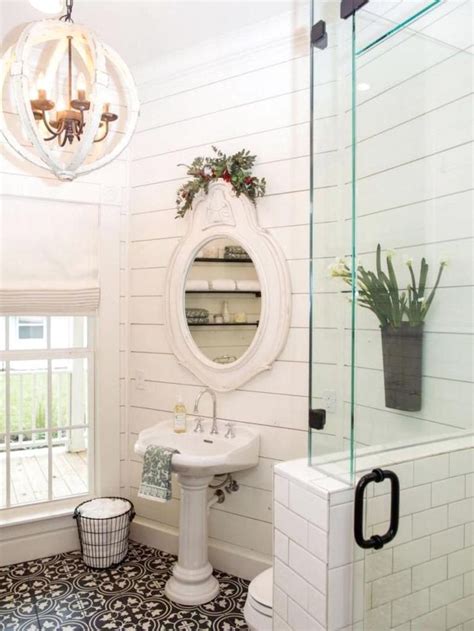 Popular Farmhouse Shower Tile Ideas Bathroom Farmhouse Style Rustic