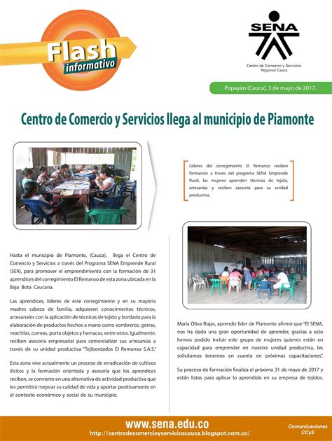 Centro De Comercio Y Servicios Sena Regional Cauca Centro De Comercio