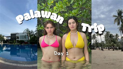 Palawan Trip Day 1 Travel Vlog Island Hopping Philippines Youtube