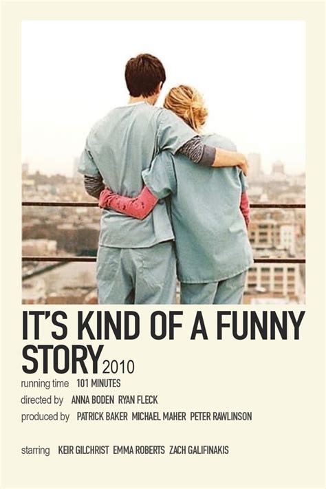 Its Kind Of A Funny Story Minimalist Poster Funny Stories Iconic