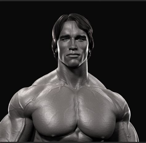 Arnold Schwarzenegger In The 70s Zbrushcentral