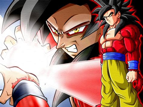 Three great super saiyans (japanese: Fond d'écran : illustration, Anime, dessin animé, Super-héros, Dragon Ball GT, Son Goku, des ...