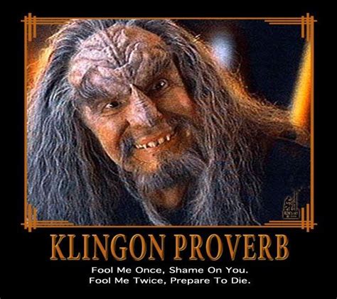 Love The Klingons Star Trek Klingon Star Trek Funny Star Trek