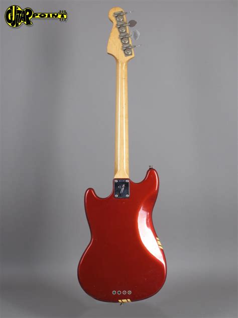 1973 Fender Mustang Bass Competition Red Guitarpoint