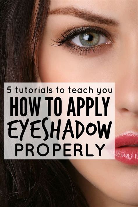 How to apply makeup on face step by step with pictures. 10 Eye Makeup Tutorials for Beginners - Pretty Designs