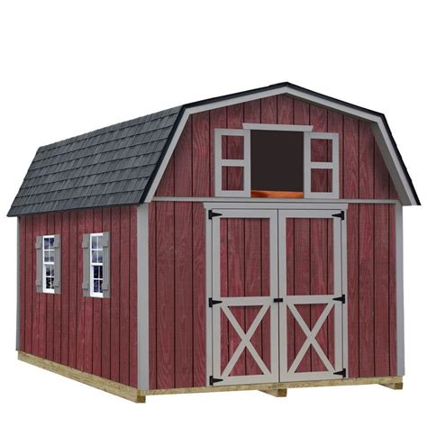 All products from storage sheds home depot category are shipped worldwide with no additional fees. Best Barns Woodville 10 ft. x 12 ft. Wood Storage Shed Kit ...