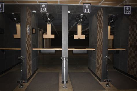 Indoor Shooting Range Bullet And Barrel