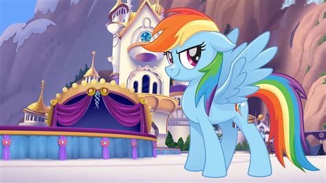 As a huge fan of the wonderbolts, she becomes a reservist member of the elite flying group in testing testing 1, 2. My Little Pony The Movie wallpapers - YouLoveIt.com
