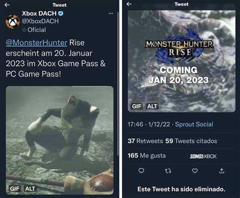 Monster Hunter Rise llegará a Xbox y de lanzamiento a Xbox Game Pass