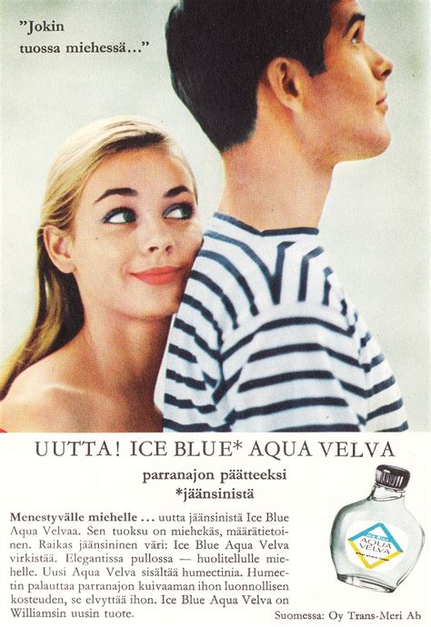 Vanhoja Mainoksia Aqua Velva