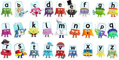 Cast Of Alphablocks Letter Activities Preschool Phonics Activities