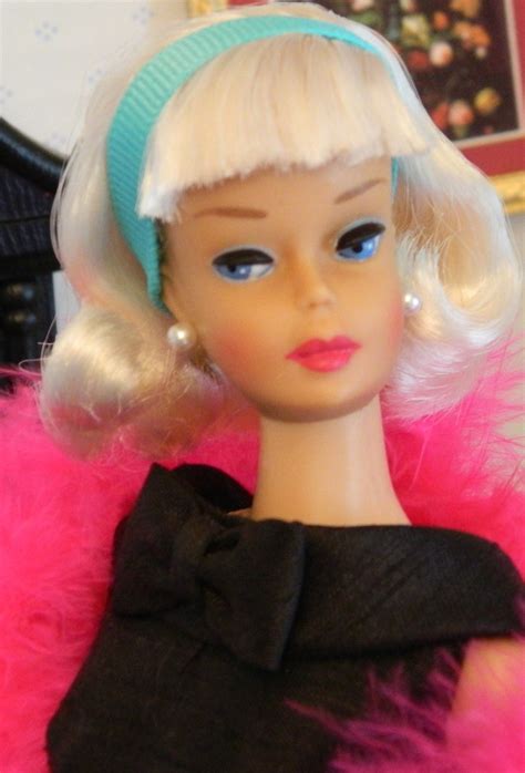 Vintage Barbie American Girl Side Part Blonde Ooak W Fashion Editor Sheath Vintage Barbie