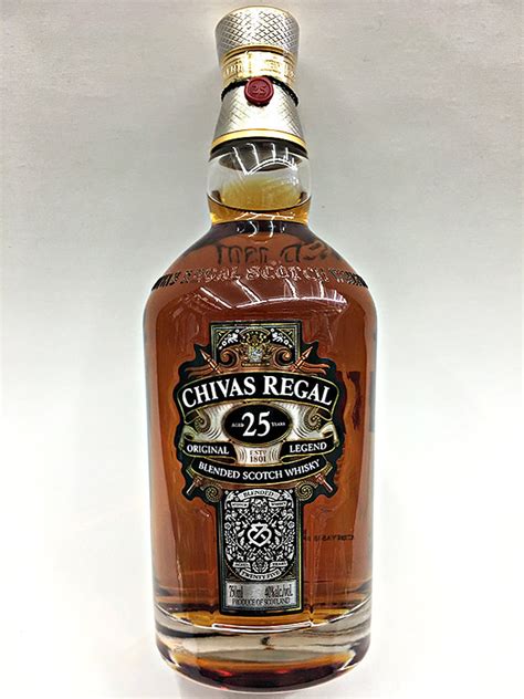 Chivas Chivas Regal 25 Year Old Scotch Whisky Buy Now Caskers