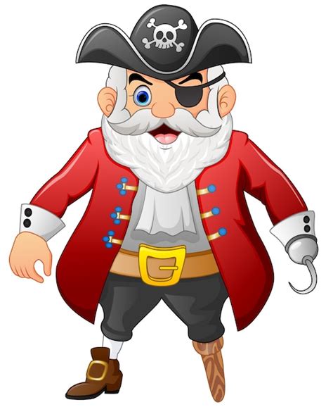 Premium Vector Cartoon Pirate