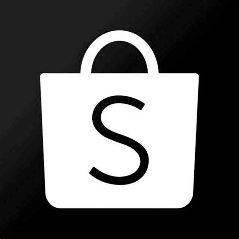 Shopee Icon Black Aplikasi Iphone Desain App Desain Logo Bisnis
