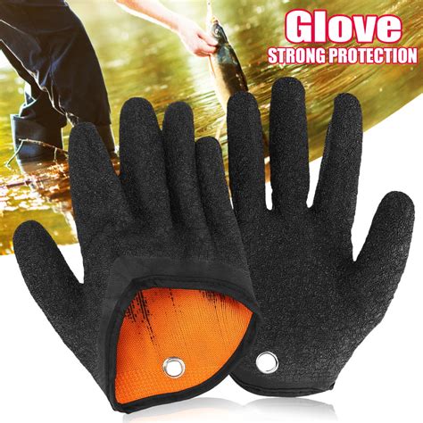 Catching Fish Glove Left Right Hand Waterproof Anti Slip Anti Cut