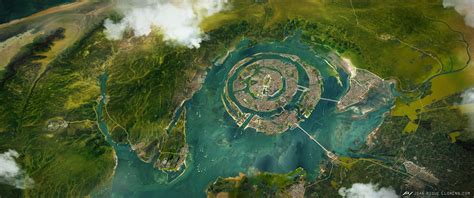 Beautiful Art Concept I Found Of Atlantis The Richat Structure Atlantis