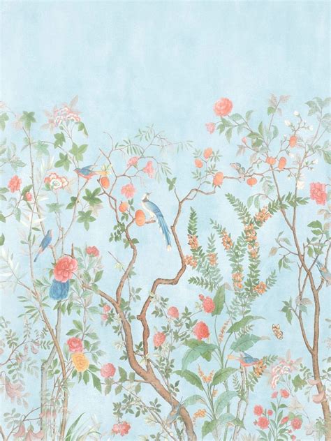 Gucci Tian Print Floral Wallpaper Farfetch