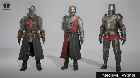Medieval Knights in Characters - UE Marketplace