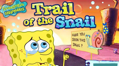 Spongebob Squarepants Trail Of The Snail Free Games For