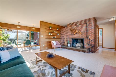 Peek Inside This Frank Lloyd Wright Inspired Portland Home Thats Under