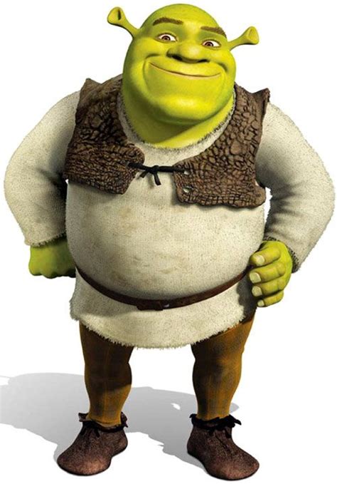 Shrek Computer Animated Movie Green Ogre Character Profile Shrek