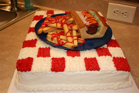 Hot Dog Cake Hot Dog Cakes Desserts Cake