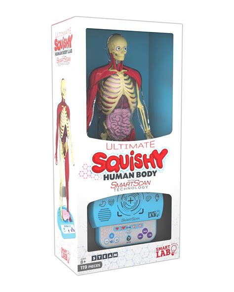Lernspielzeug Spielzeug Smartlab 06428 Squishy Human Body Toys Body 29 Pieces 21 Removable