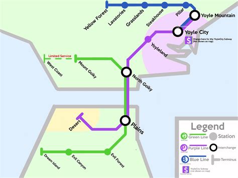 If Goiky Had A Railway Transit Map Rbattlefordreamisland