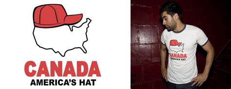 funny t shirt canada america s hat
