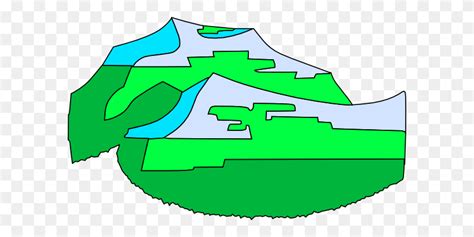 Green Mountains Clip Art Free Vector Mountain Clipart Png Stunning