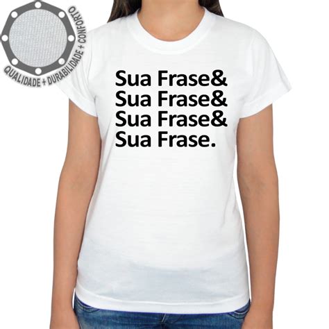 Camisetas Personalizadas Com Frases Ant Embuste