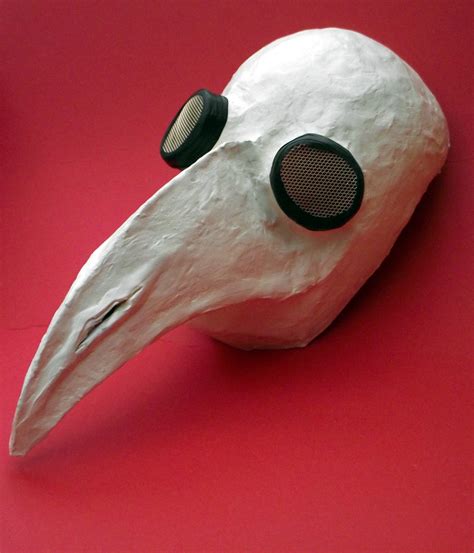 Plague Doctor Mask For Halloween 3 Steps With Pictures Instructables