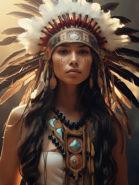Premium Photo Native American Indian Culture Authenticity Clothing Traditions First Americans