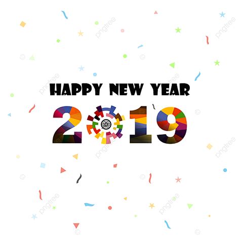Happy New Year Vector Hd Images Happy New Year 2019 Background Vector