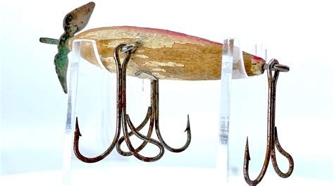 Experimental Heddon Minnow With No Scratch Hanging Hooks 3D Image