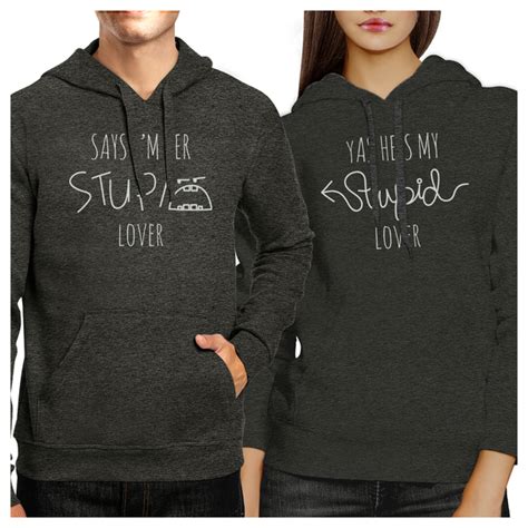 sweater couples matching hoodies cute couple sweater grey sweater graphic sweater couple