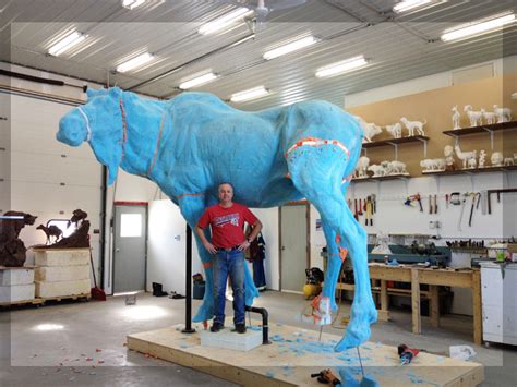 3d Printing Helps Artist Make Massive Bronze Sculptures Make
