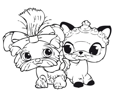 Dibujos Para Colorear Littlest Pet Shop 7