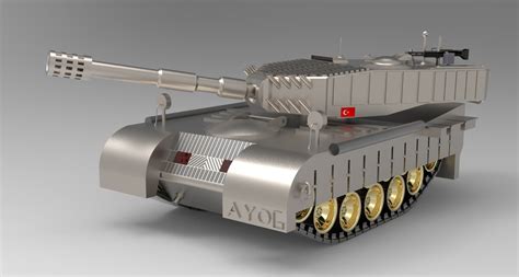 Tank 3d Cad Model Library Grabcad