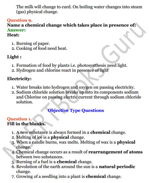 Selina Concise Chemistry Class 7 Icse Solutions Chapter 2 Physical And