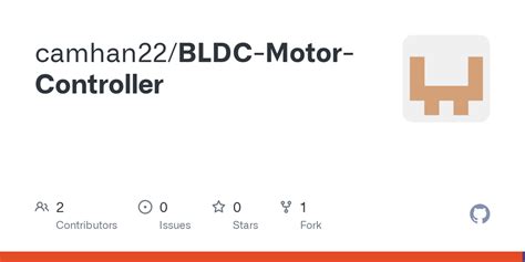 Github Camhan Bldc Motor Controller