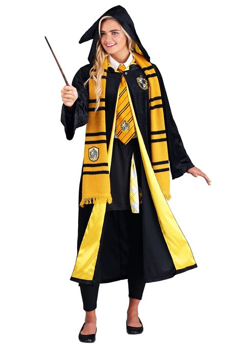 Harry Potter Deluxe Adult Hufflepuff Robe Costume