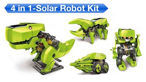 Advanced 14 In 1 Diy Solar Robot Kit Amazon Com 14 In 1 Educational