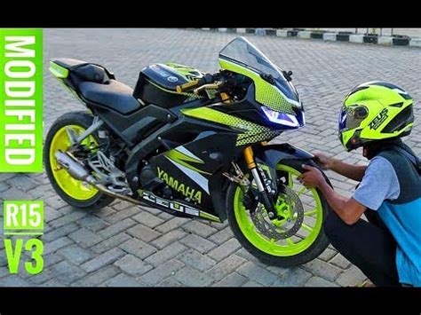 The windscreen gets a tinted finish while the graphics under the. Top 20 modified YAMAHA R15 V3 | ek dam latest hai bhai ...
