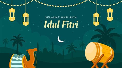 Gambar Poster Hari Raya Idul Fitri Hijriah Cocok Kirim Ke WhatsApp Instagram