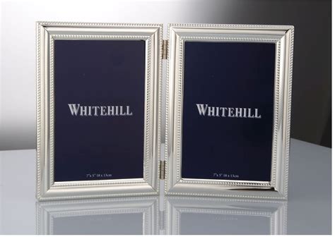Whitehill Silver Plate Double Photo Frame Bead Home And Giving Sydney