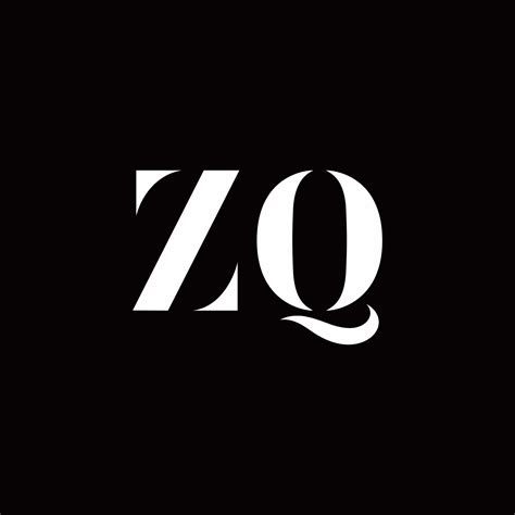Zq Logo Letter Initial Logo Designs Template 2768130 Vector Art At Vecteezy