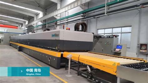 Landglass Ld Al Continuous Thin Glass Tempering Furnace For Solar Power Industry Youtube